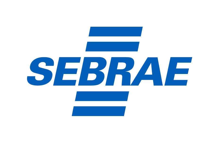 Logotipo do SEBRAE (Serviço de Apoio às Micro e Pequenas Empresas)